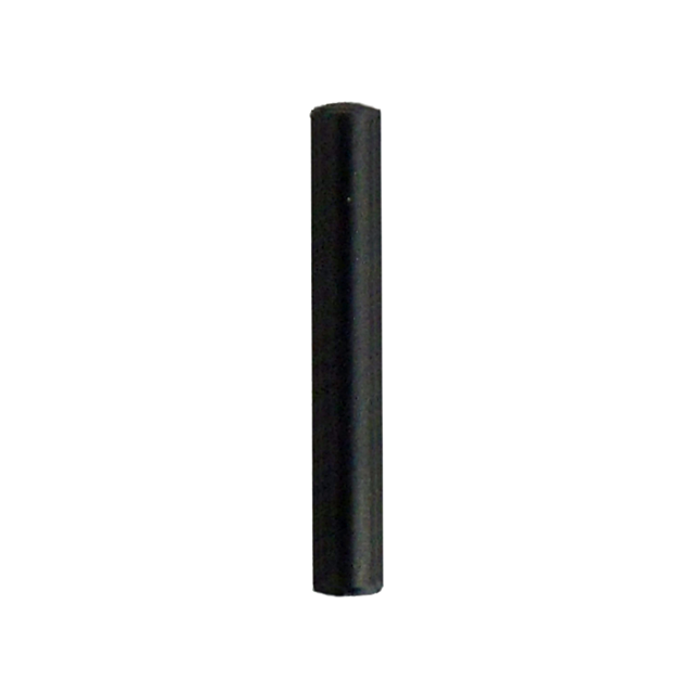 A vertical, cylindrical TRIGGER/BARREL PIN 83 in black, resembling a solid tube, is positioned centrally against a plain white background.