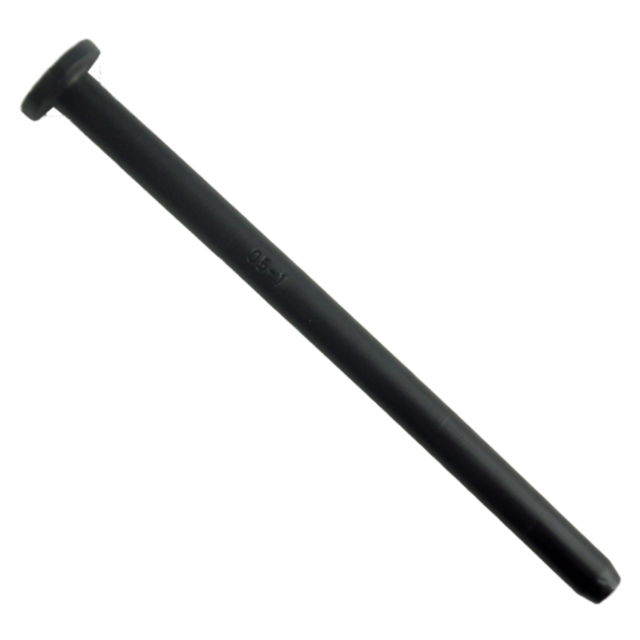 A GUIDE ROD COMPACT/97 POLY with a flat head and smooth shank is positioned diagonally against a white background.