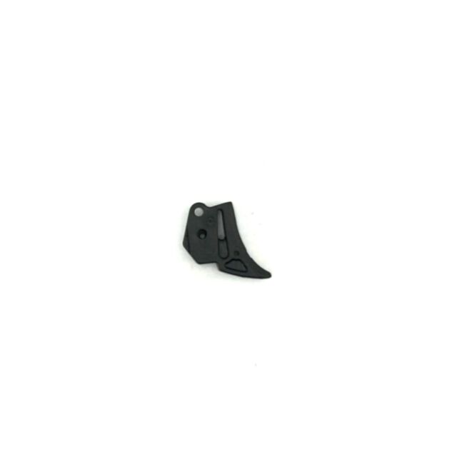 The TRIGGER P-10 MICRO is a compact black metal trigger with angular edges, displayed on a plain white background.