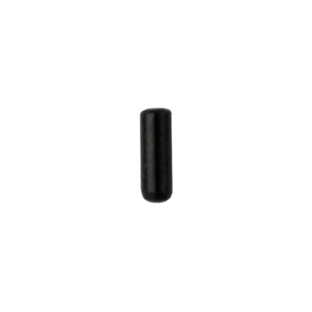 A small black cylindrical object, resembling a 512 Disconnector Pin for Pre-2016 Models or a 457 Pivoting Front Sight, stands upright against a white background.