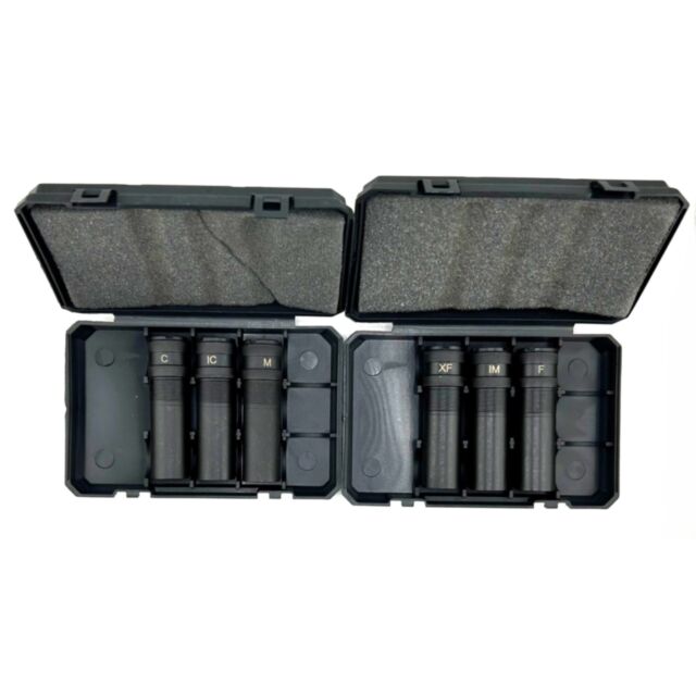 Ext.Choke tube set 12ga Black (XF-F-IM-M-IC-C) for Reaper