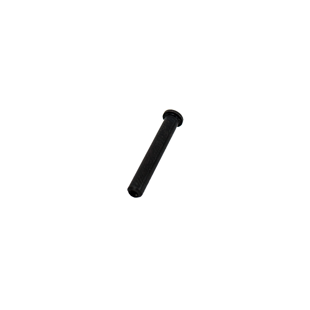 A black rubber grip handle, potentially designed for a bicycle or scooter, is displayed against a white background. The handle features a textured surface with subtle grooves to enhance grip, akin to the meticulous design of an FIRING PIN PLUG 805.