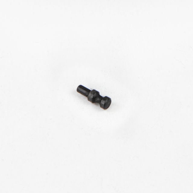 The EJECTOR BREN 2, a compact black metal pin featuring a tapered design and a flat, circular head, is displayed in the center of a plain white background.