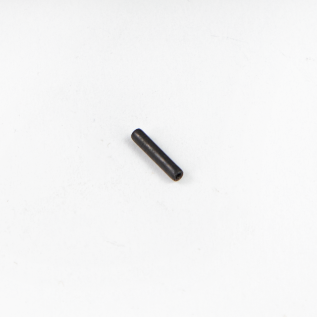 A small, cylindrical object labeled as the EJECTOR PIN BREN 2, 2x10, is centered on a plain white background.