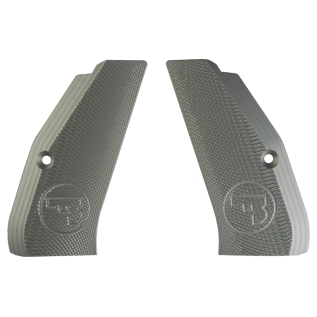 97 ALUMINUM GRIPS FULL SIZE SILVER CZUB