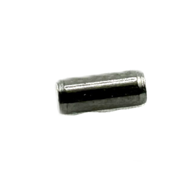 The NOCTURNE PIN 2,5x6 is a small cylindrical metallic pin with a shiny finish, shown isolated against a plain white background.