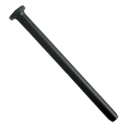 An aluminum RECOIL SPRING GUIDE ALUM COMPACT/97 with a smooth, elongated shaft is isolated on a white background.